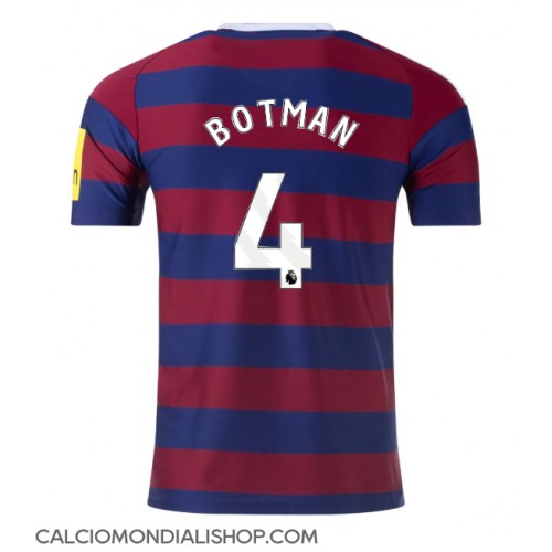 Maglie da calcio Newcastle United Sven Botman #4 Seconda Maglia 2024-25 Manica Corta